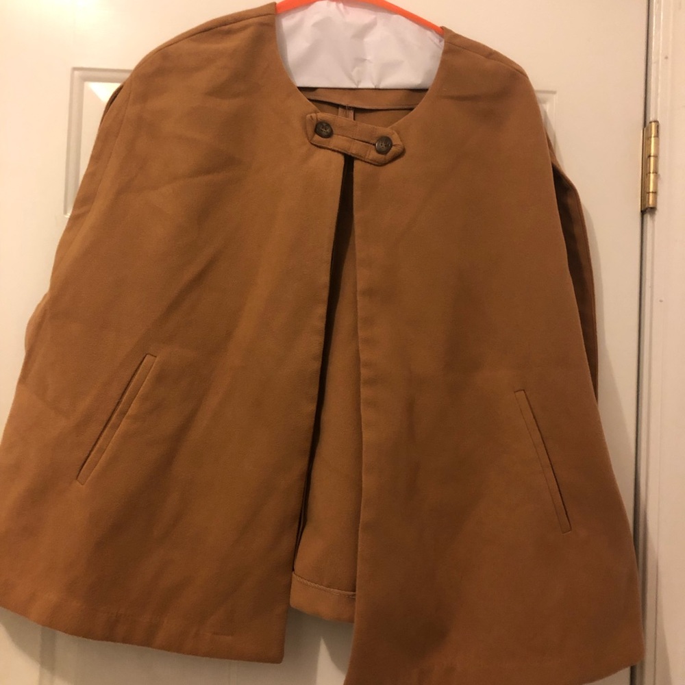 Fabrik camel cape